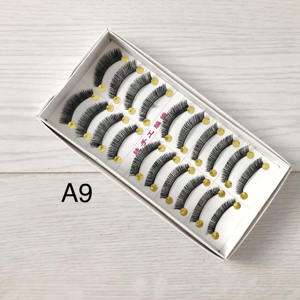 #A9 Handmade Eyelashes 10 Pairs/ Pack